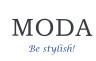Логотип конфет MODA